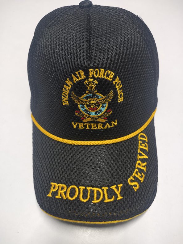 IAF(POLICE) Veteran Cap Black Color – Qualitee Mart